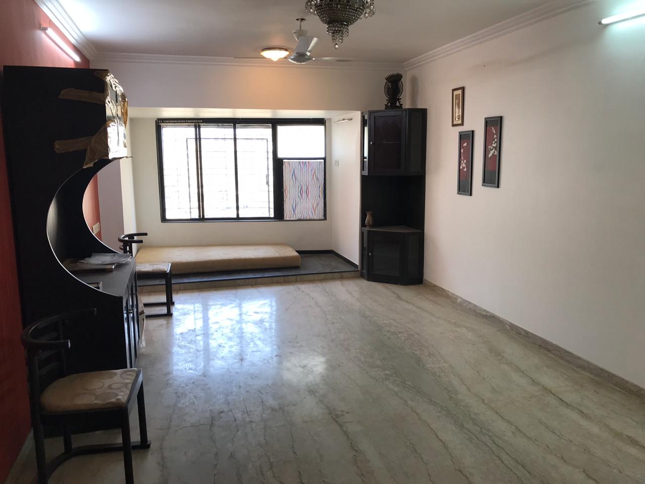 3 BHK Semi Furnished in Dheeraj Gaurav Heights , Andheri West